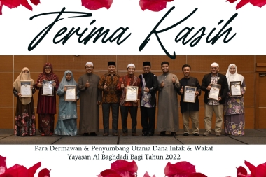 Para Dermawan Diberi Penghargaan Oleh Al Baghdadi